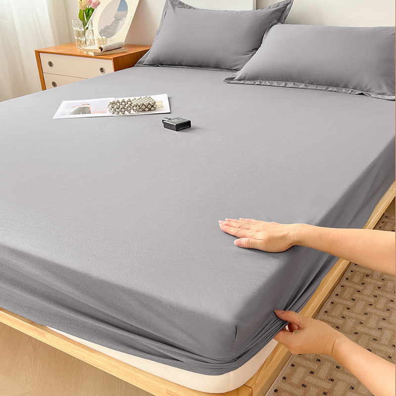 2025 nueva ropa de cama impermeable de algodón de clase A, alta elasticidad, ajuste elástico, tela impermeable de alta resistencia a la humedad
