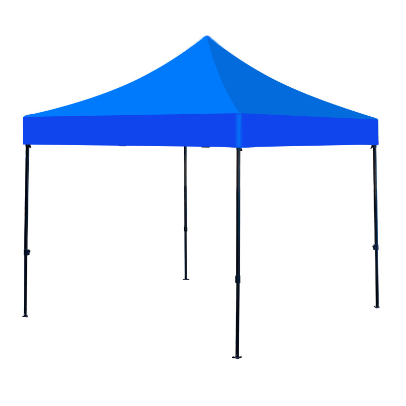 Toldo publicitario exterior para evitar la acumulación de agua, marco hexagonal de 4 cm de grosor, toldo de cuatro patas, carpa, sombrilla.