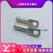 苏州源利电缆用铜管堵油端头DT70-8/10/12镀锡长铜鼻子紫铜ROHS