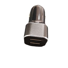 小方圈口红车充外壳  铝圈单口  双口迷你创意便携