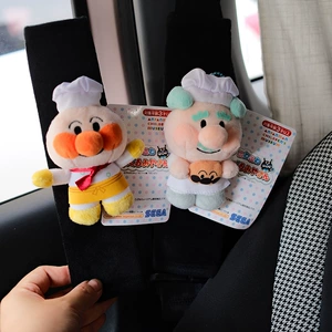 Yeni Avtomobil Təhlükəsizlik Kəməri Qoruyucu Örtüyü, Anpanman Plush Kukla Hədiyyə