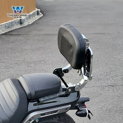 Muscle car Wolf applicable to: Motorcycle tail - flash-500s-multifunctional-backrest-silver