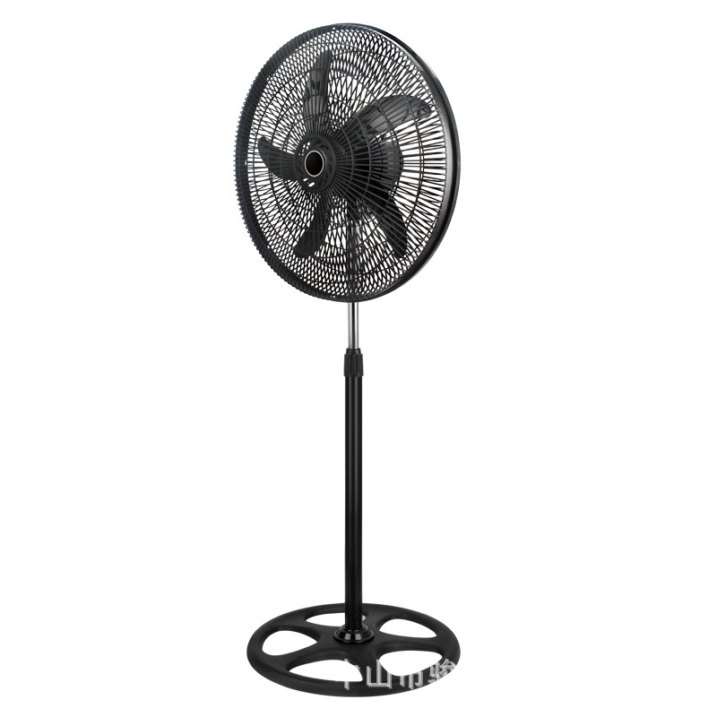 Ventilador eléctrico, ventilador de piso doméstico de 18 pulgadas, ventilador industrial de viento grande, oficina fuerte, sacudiendo la cabeza, ventilador eléctrico