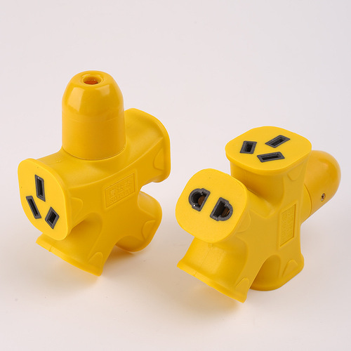 Manufacturer wholesale anti-fall power strip one-piece power wiring board rubber-coated 10-hole floor mop king socket