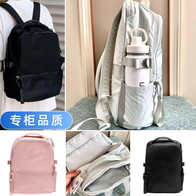 Lulu Backpack New Crew Backpack Large Capacity Waterproof Durable Outdoor Hiking Bag Commuter School Bag Wholesale Lulu Backpack New Crew Backpack Large Capacity Waterproof Durable Outdoor Hiking Bag Commuter School Bag Wholesale