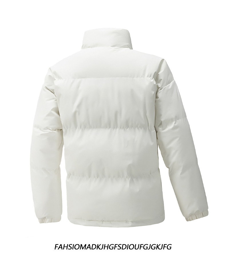 Unisex Padded Winter Jacket Oversized Cotton Quilted Coat_voghion.com
