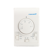 风机盘管空调液晶温控器三速机械调风量控制开关面板