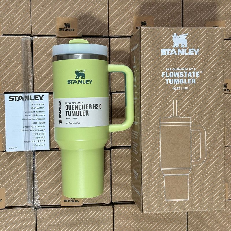 大量现货亚马逊/stanley史丹利40oz不锈钢汽车杯保温保冷冰霸杯|undefined