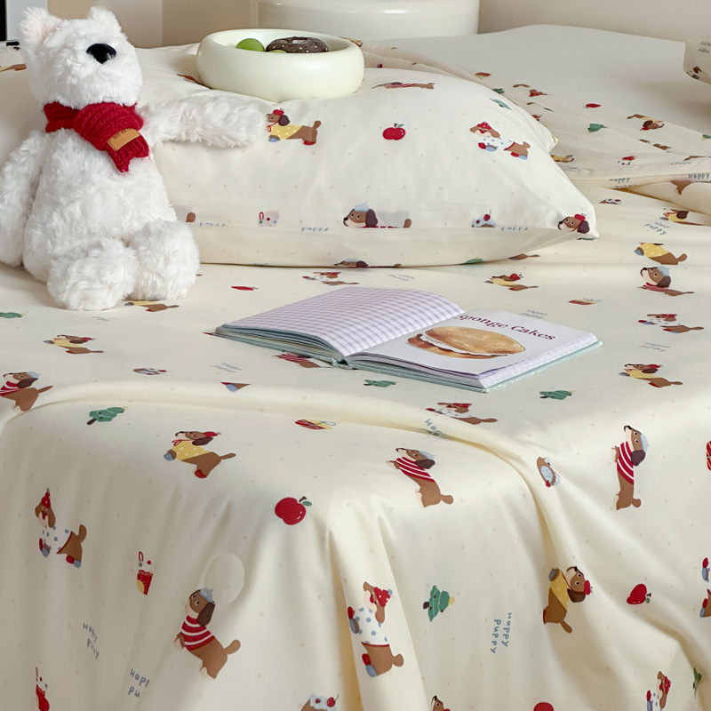 Cartoon Knitted Cotton Summer Cool Quilt Air-conditioning Quilt Double Quilt Quilt Core Student Dormitory Thin Quilt Summer Cover Quilt Washable