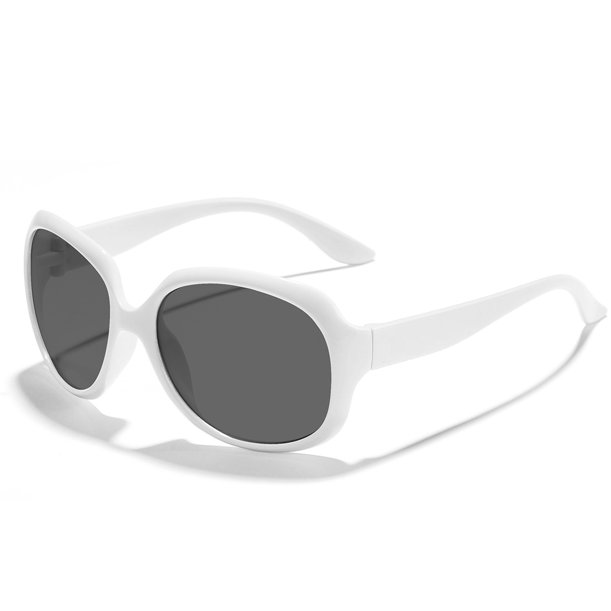 Nuevo marco generoso en forma de envoltura para niños moda de personalidad de moda todo partido gafas de sol a prueba de rayos UV UV400