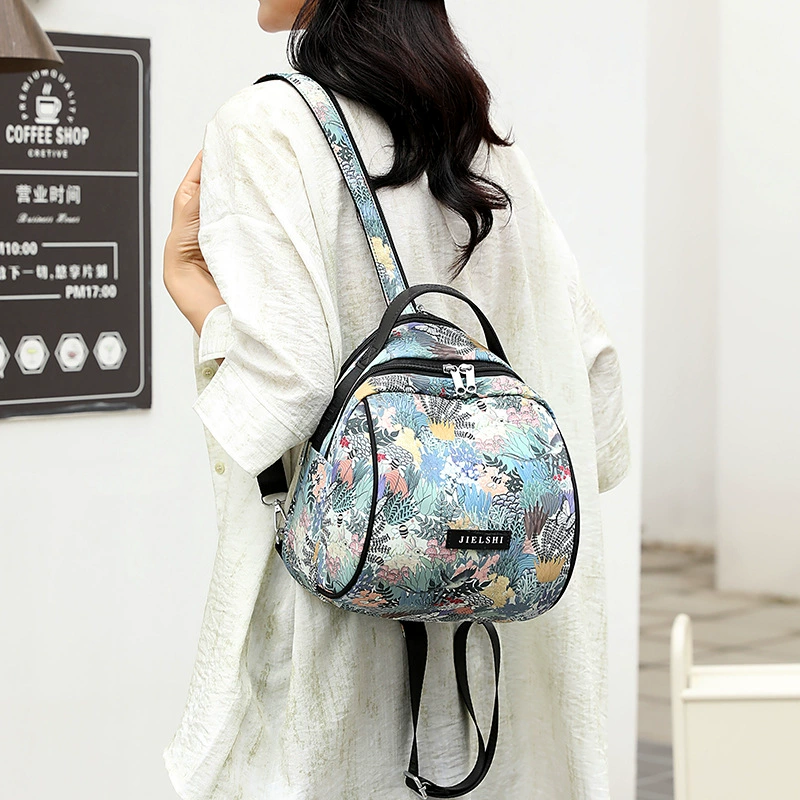 Trend capacious backpack, fashionable universal bag for traveling