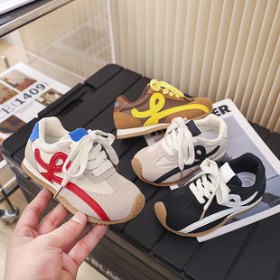 Children's Forrest Gump Shoes, Girls' Ice Silk Sneakers, Boys' Fashionable Soft-Soled Casual Shoes, Parent-Child Summer Dexun Shoes