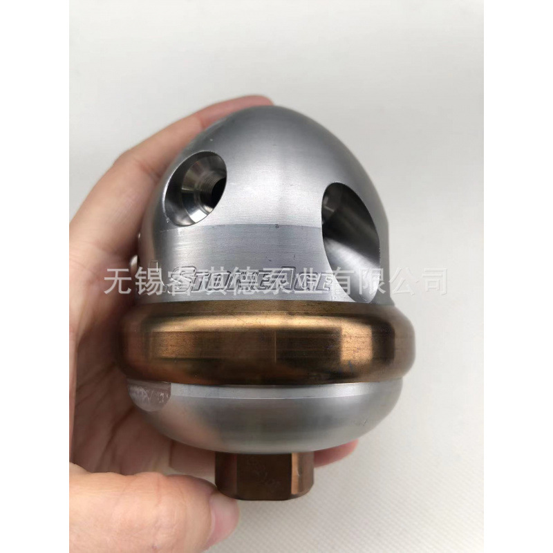 美国石器STONEAGE市政管道清洗6寸獾猪喷头BADGER