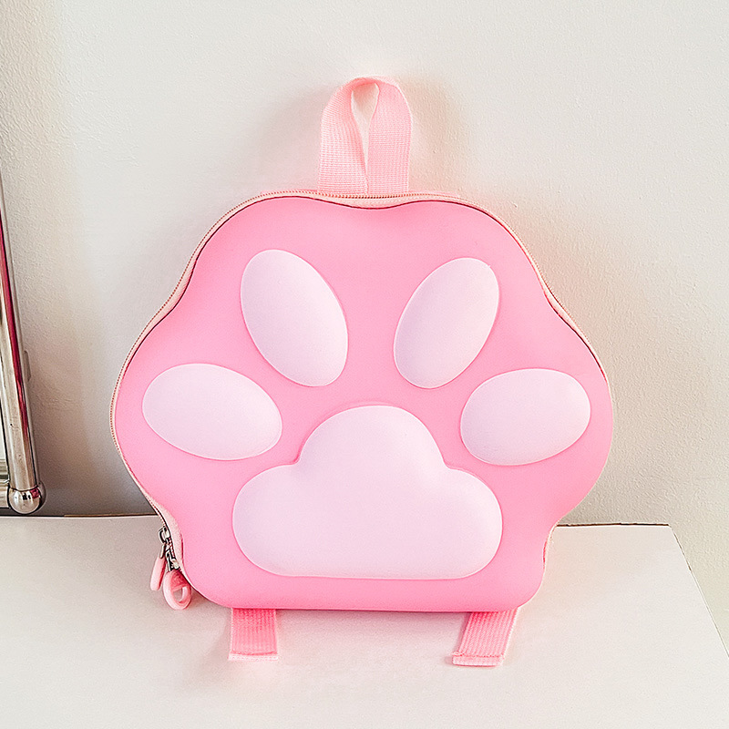 Bolsos infantiles 2024 otoño nuevo jardín de infantes de dibujos animados bolsas escolares garras pequeñas para niños y niñas cascas de huevo hombros