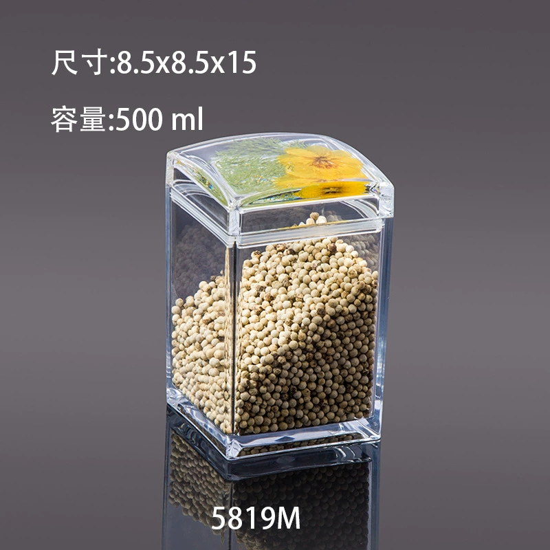 Square acrylic storage box, storage system, direct factory sales