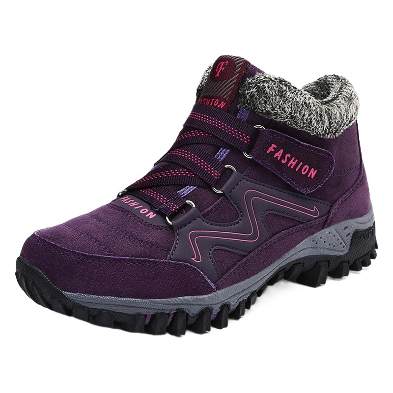 Amazon Cross-Border Large Size Men's and Women's Snow Boots 2025 Autumn and Winter Non-Slip, Warm, Lightweight, Comfortable High-Top Casual Cotton Shoes