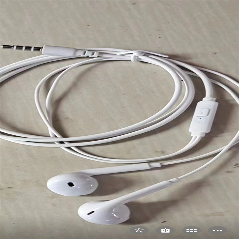 Auriculares con cable de fábrica en stock para Apple Huawei Android 3,5 MM llamada de control de alambre auriculares universales