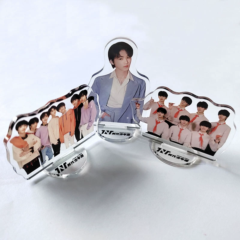 Звезда Молодежной лиги TNT эпохи периферийный мини-бренд Ding Chengxin He Junlin Ho Xiang прозрачные акриловые украшения