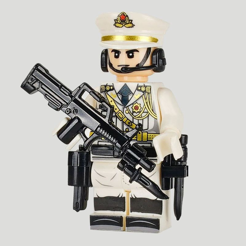 中国の積み木組み立て軍事ミニフィギュア特殊部隊警察武器男の子組み立ておもちゃレゴプラスチックと互換性あり|undefined