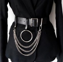 外贸男女简约演出拍摄腰封腰链 女搭连衣裙百搭腰带 辣妹日常皮带