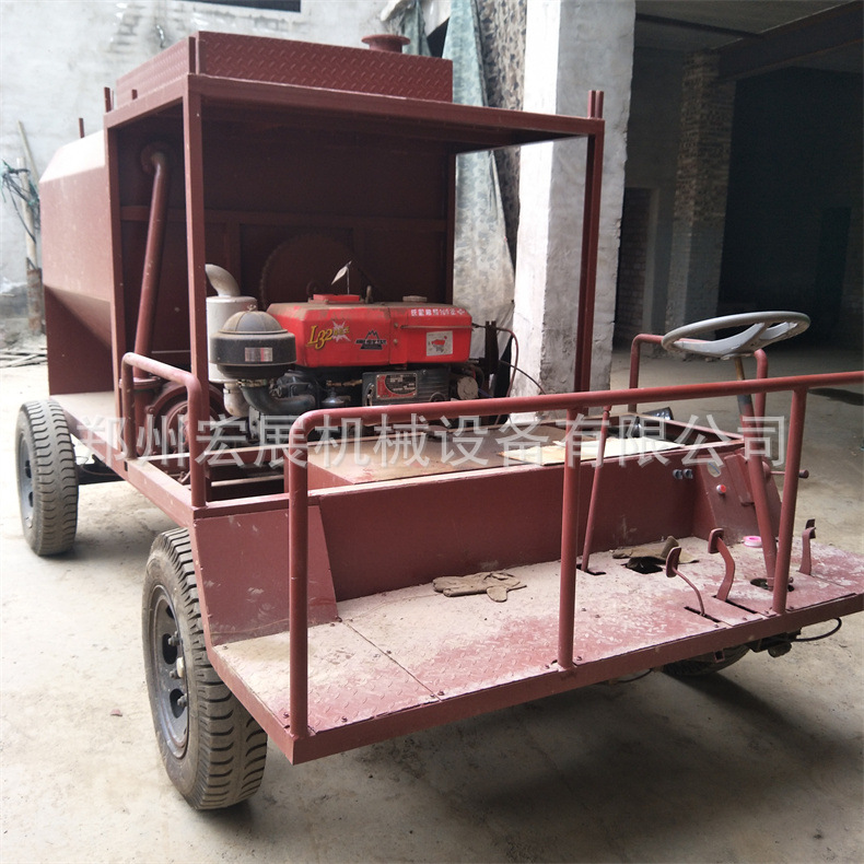 全新矿山复绿边坡防滑客土喷播机 草坪边坡植草喷洒机 河堤修复喷