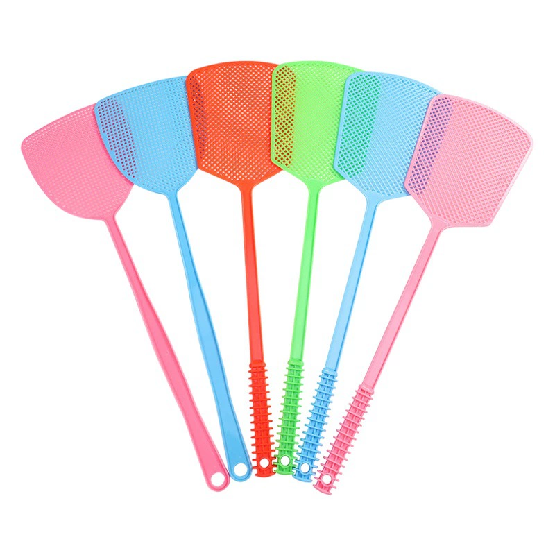 Spatter Fly Пластиковая утолщенная длинная ручка от комаров Летняя сетка Бытовая муха Spatter Большая длинная ручка от комаров 1