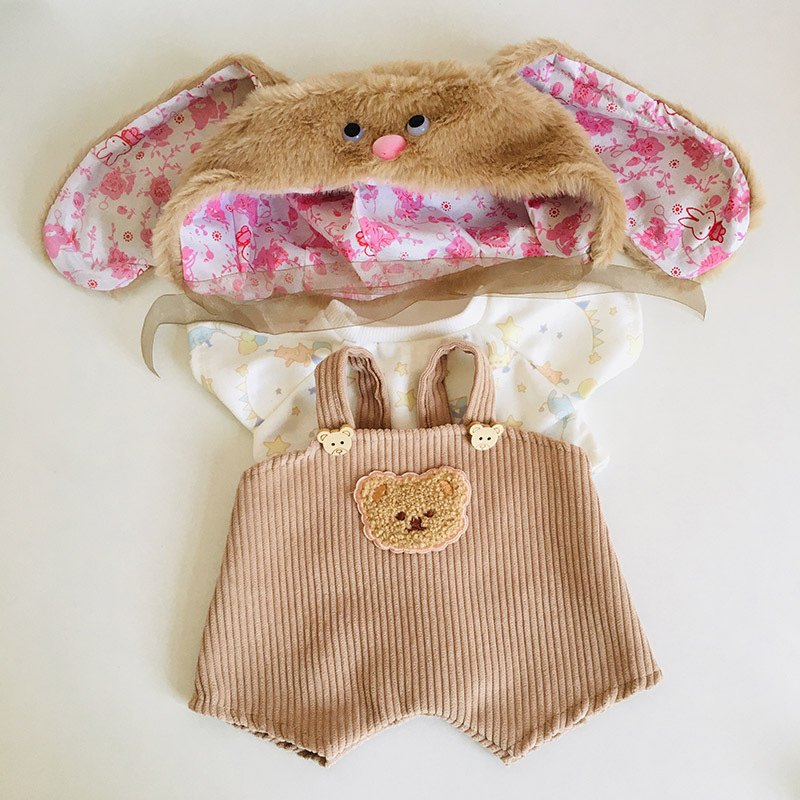 No. s Beier Lulu ropa 30cm conjunto oso muñeca ropa hecha a mano oso de peluche muñeca regalo para niñas