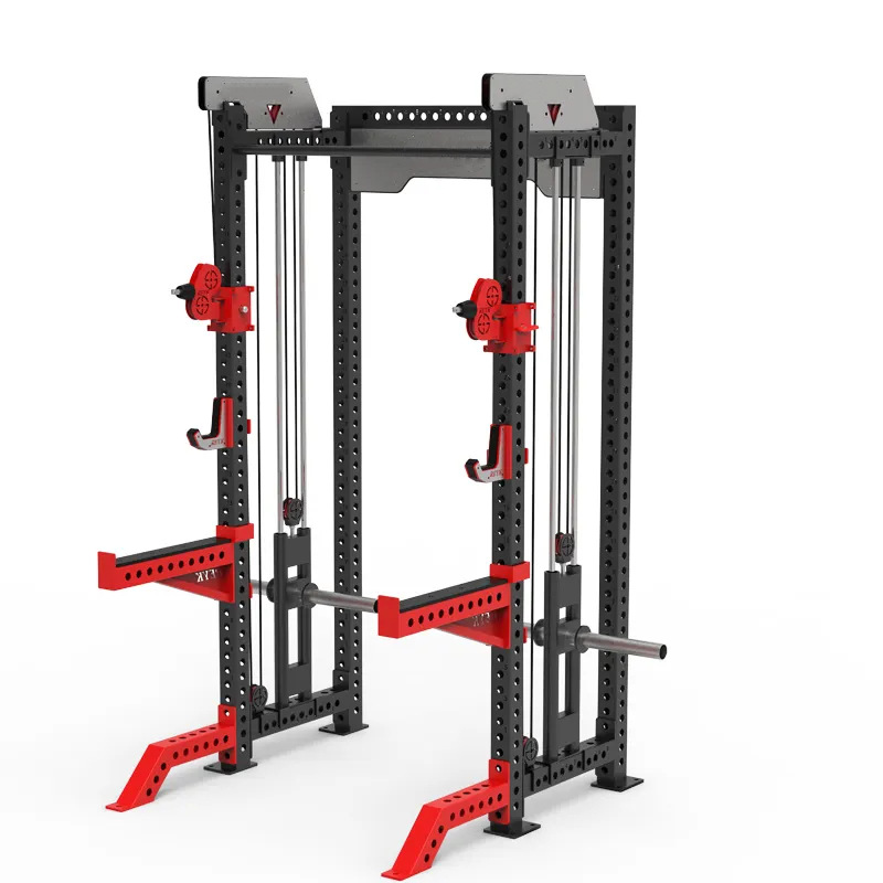 REP Smith casero pequeño pájaro entrenador integral de fitness push push-up sentadilla multifuncional pórtico rep