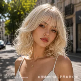 假发长卷发;长直发假发;假发短卷发
