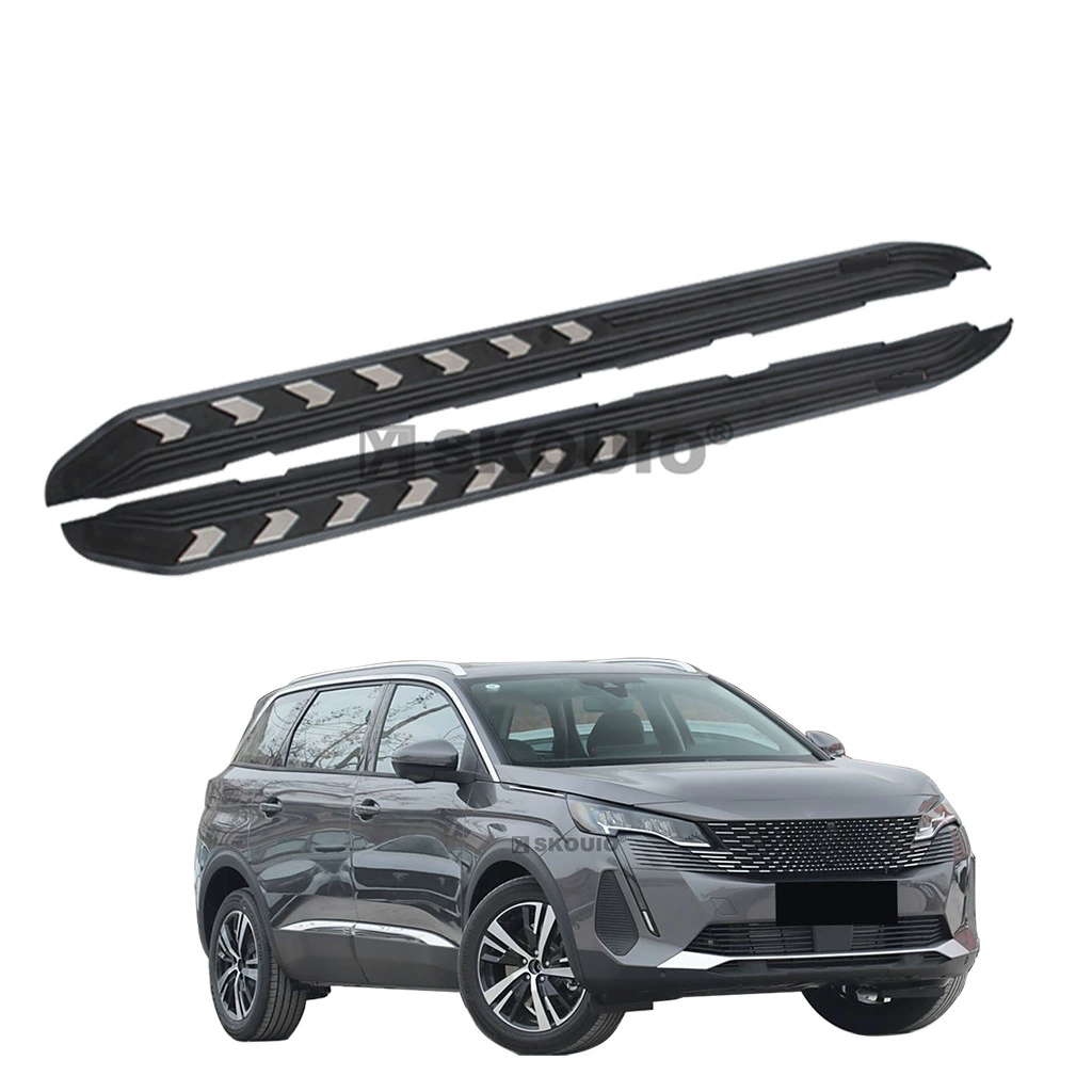 Подходит для Peugeot 5008, педаль из алюминиевого сплава, модифицированная боковая педаль автомобиля, специальная приветственная боковая педаль