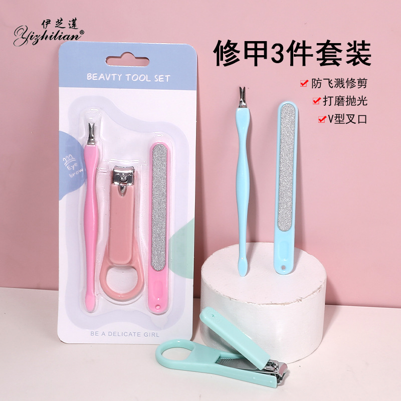 Manicure tools set for manicure