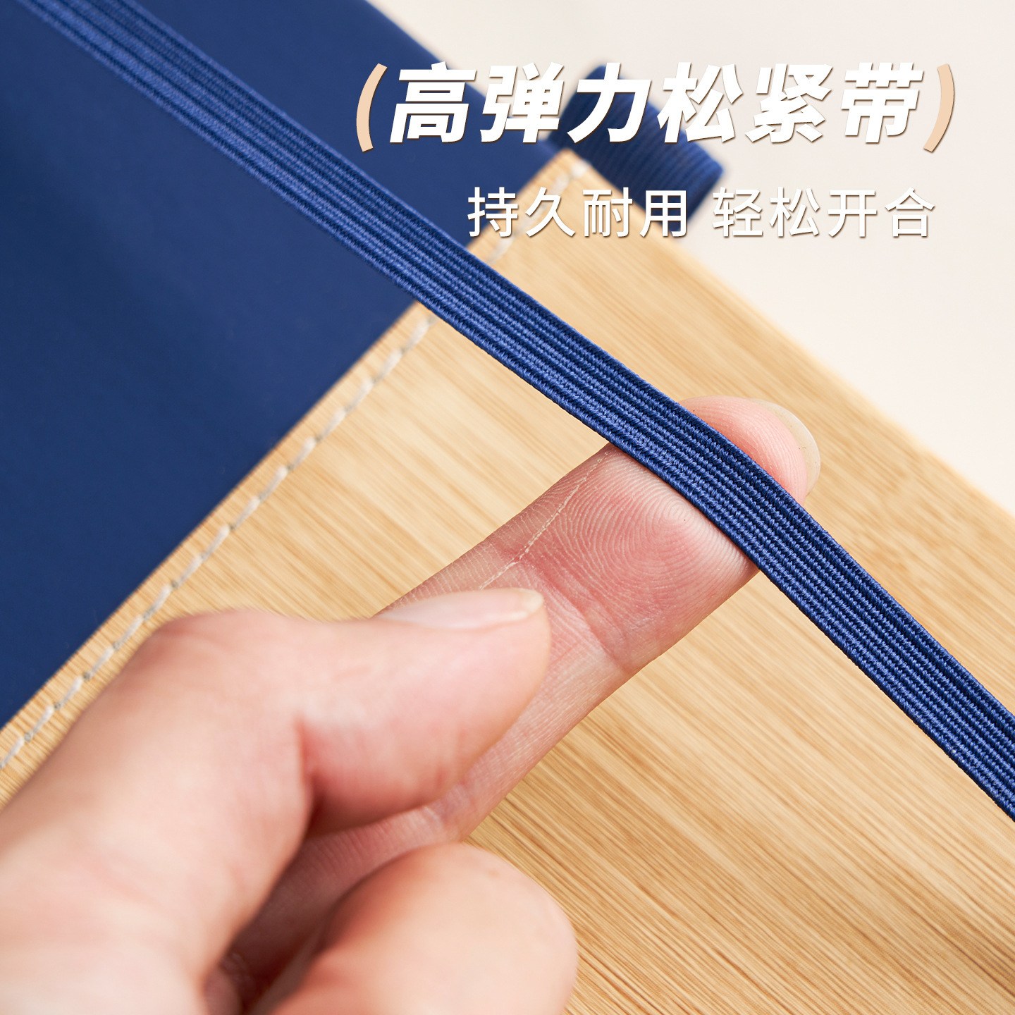 Cuaderno de cuero de bambú personalizado a5 cuero grueso cuaderno de negocios cuaderno de mano papelería transfronteriza mayorista