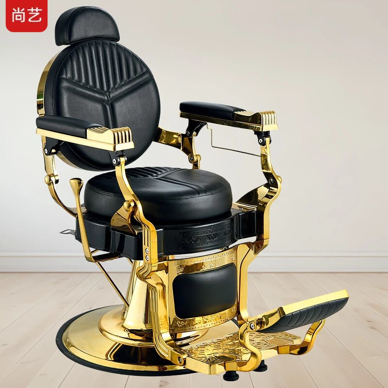 Transfronterizos para silla de barbero retro, silla de barbero para hombres, silla de cabeza de aceite, silla de barbero para afeitar image 16