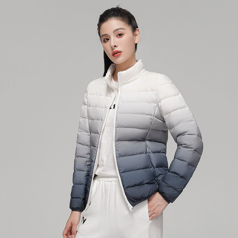 Тонкий и легкий пуховик для пар короткий зимний 2024 новый модный модный тренд