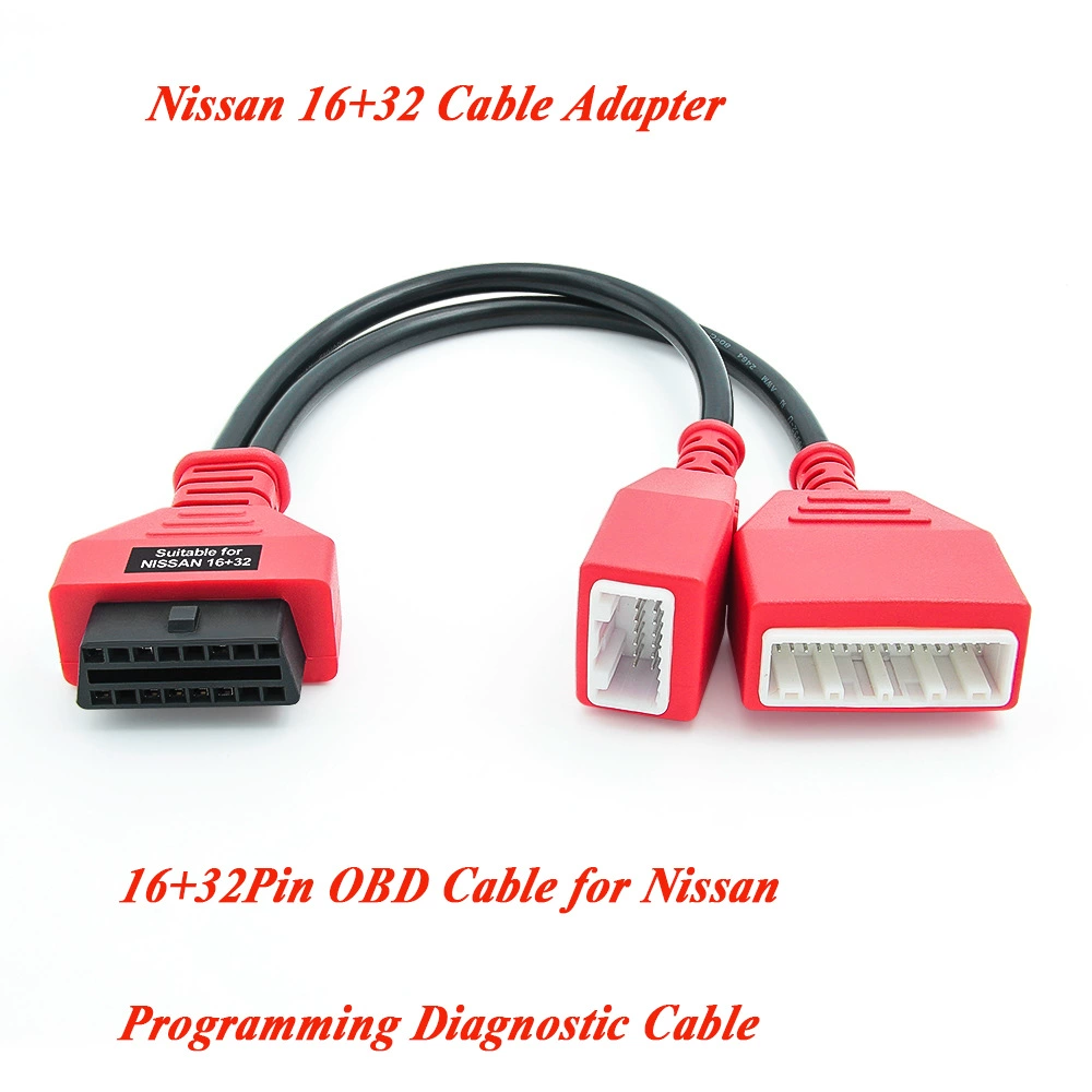 NISSAN 16 32 to OBD2 Extension Cable Nissan Автомобильный детектор адаптационный кабель