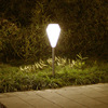 Street bulb solar-powered, LED waterproof garden lights for gazebo