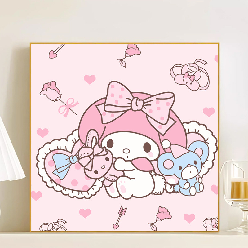 LL040 / 20*20CM（画笔+颜料+绷好内框）