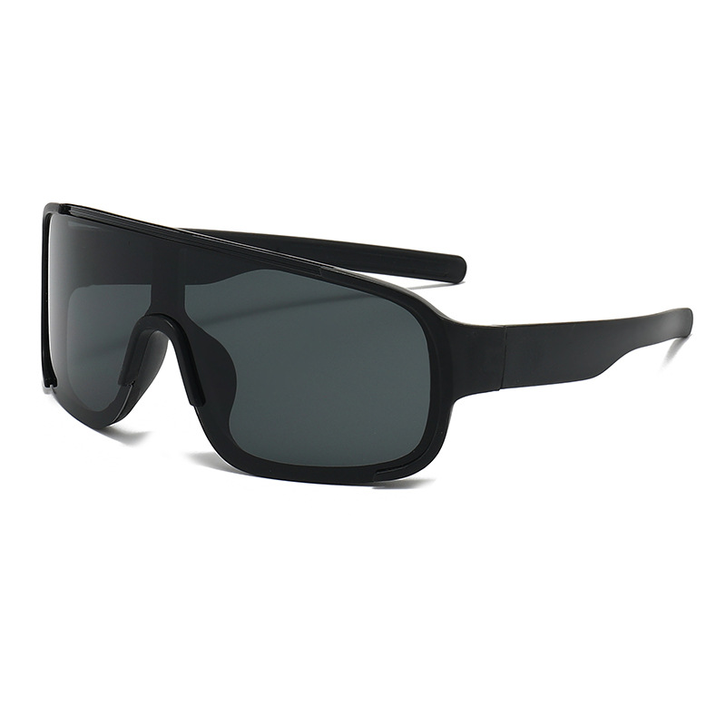 Gafas de Sol Deportivas para Niños Marco Grande de Plástico y AC con Protección UV400 para Aire Libre y Viajes