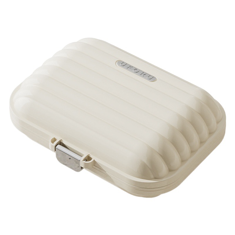 Mini caja de pastillas portátil de alto valor al aire libre caja de almacenamiento de pastillas de rejilla separada portátil de una semana tabletas selladas a prueba de humedad