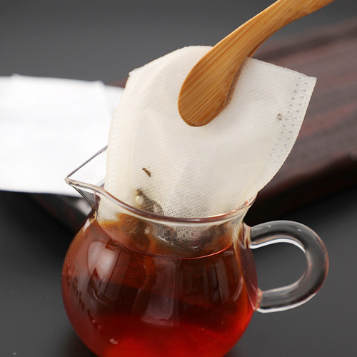 100 pieces of 7*10cm flat mouth heat-sealed disposable filter bag tea bag spice bag tea leaf bag