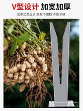 摘花生家用的机器脱粒机小型手动地里拔花生摘果机分离器工具