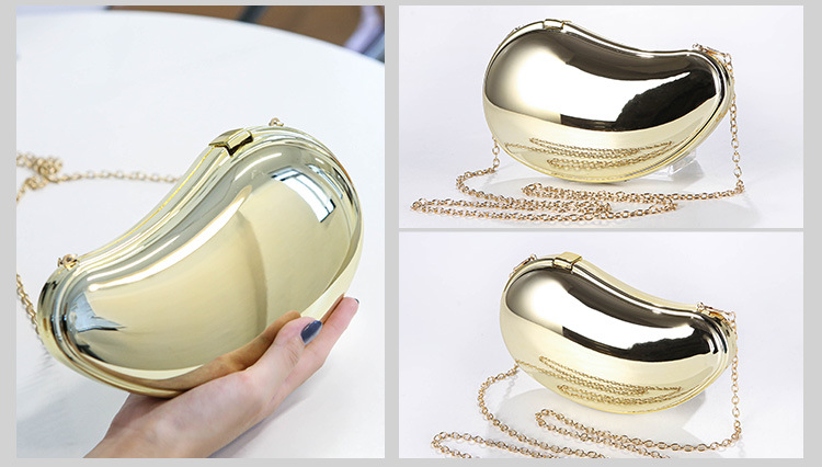 Women's Medium Arylic Solid Color Elegant Vintage Style Lock Clasp Crossbody Bag display picture 3