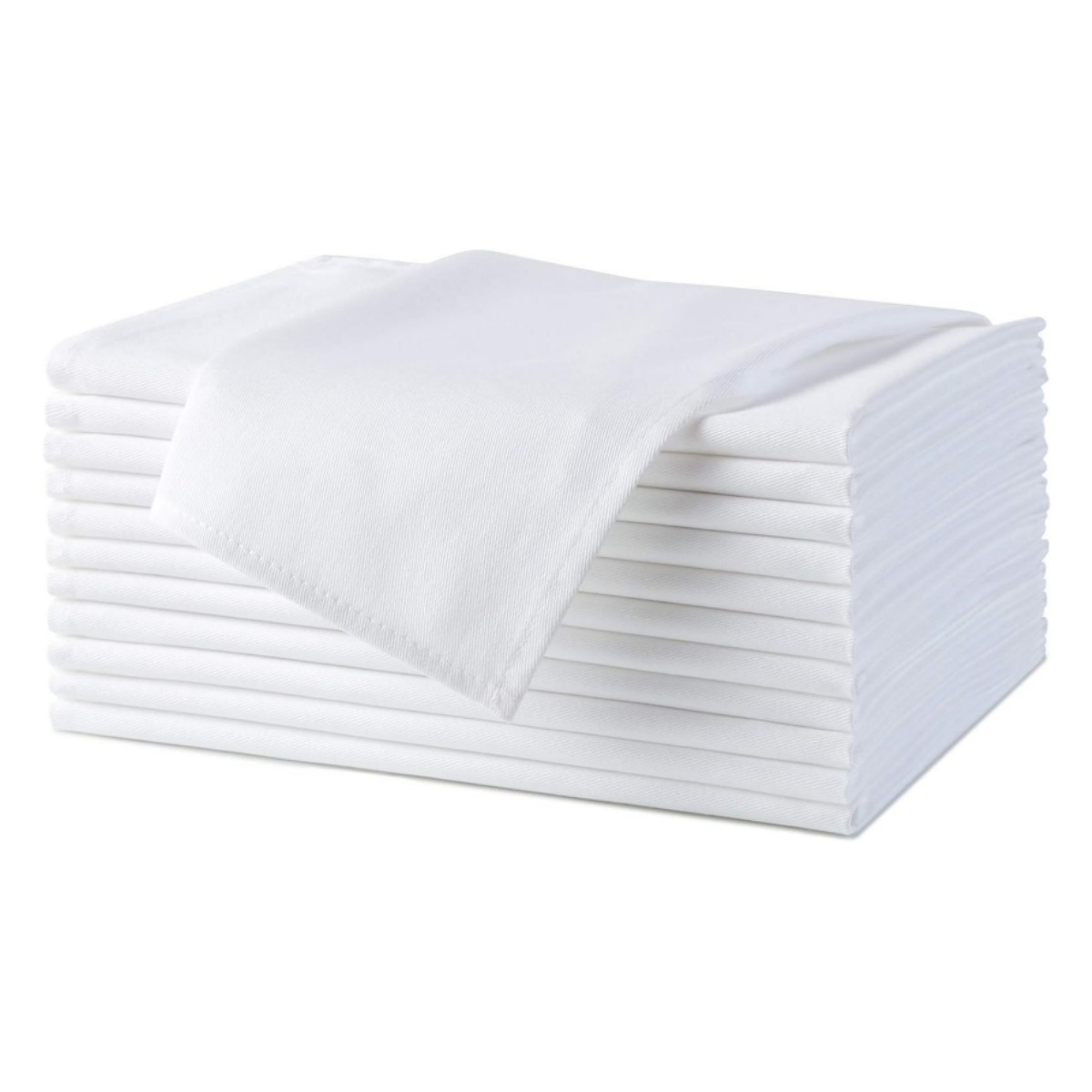 Amazon servillas algodón toallas para limpiar tazas de tela de decoración de Navidad de restaurantes toallas cuadradas de comida occidental hotel flor plegable