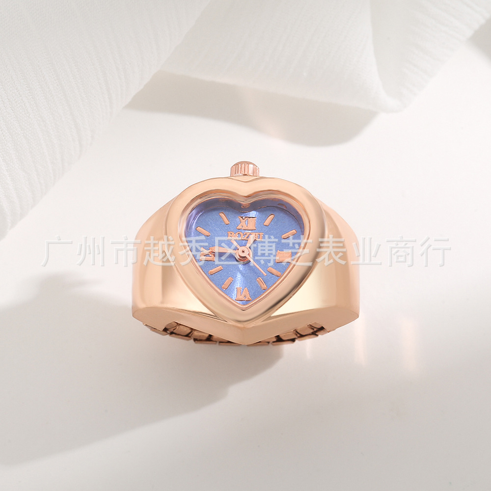 玫瑰金蓝