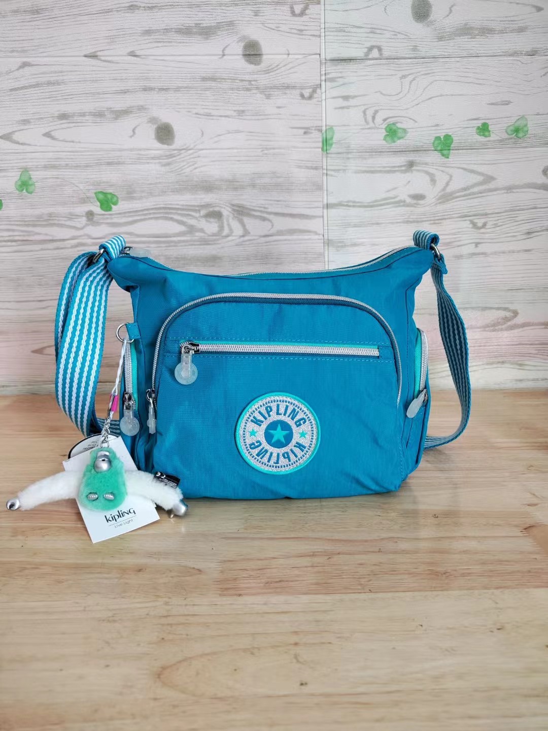 Original K12632/ki5035 Monkey Bag Bolso bandolera Bolso bandolera Soporte grande para una generación