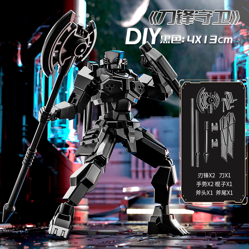 Juguete de modelo multiarticulable multi-mórfico transfronterizo ángel articulado humano descomprimido robot de quinta generación