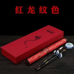 Ten thousand water-written cloth brocade scroll set gift box set student brush calligraphy copybook gift set four treasures in the study room
