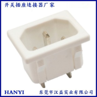 Ac Socket 24X31X19Mm New Energy Ac Socket 24*31 Three-Core High-Power Socket Ac/Dc Socket