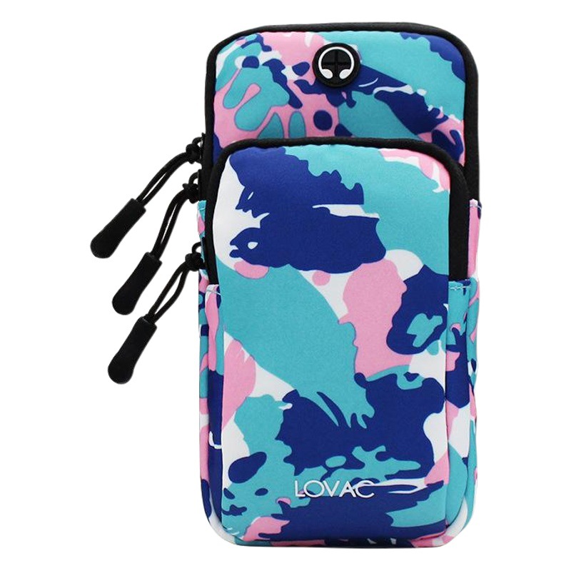 Running Mobile Phone Arm Bag Men's Sports Fitness Mobile Phone Bag Arm Sleeve Arm Bag Wrist Bag Huawei Apple Waterproof Outdoor