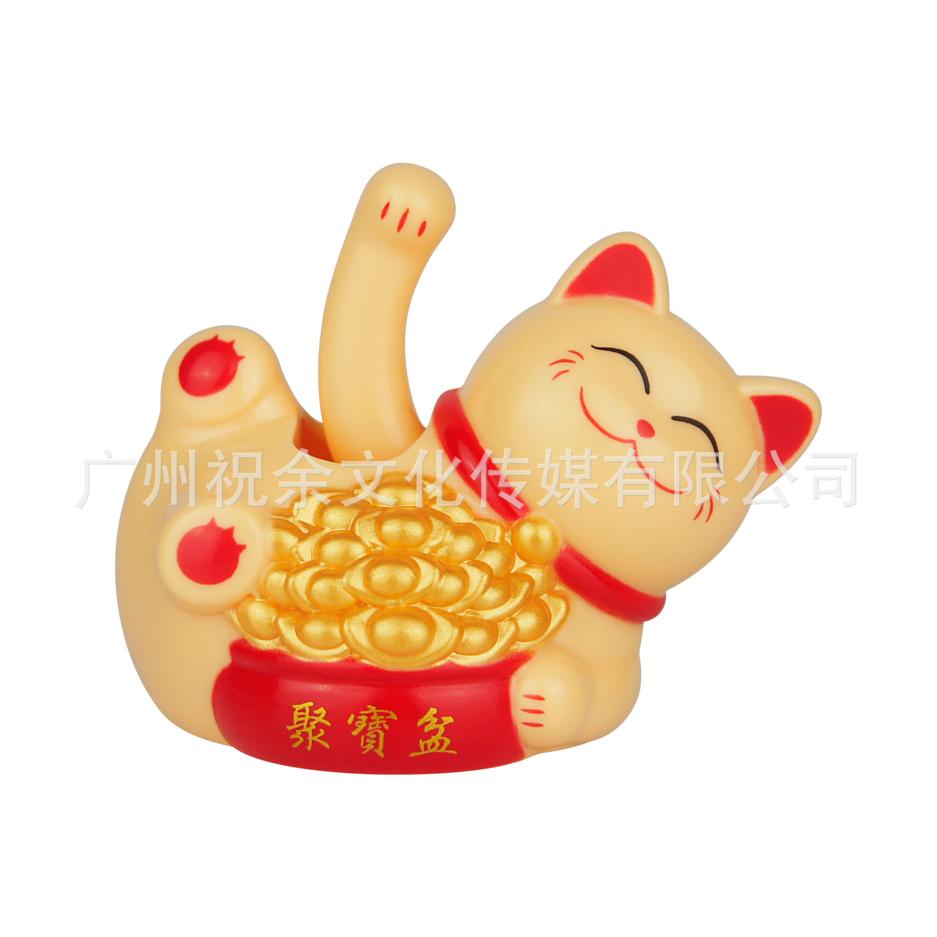 2 pulgadas solar automática seña mini gato de la suerte oficina escritorio decoración del coche decoración artesanía de plástico